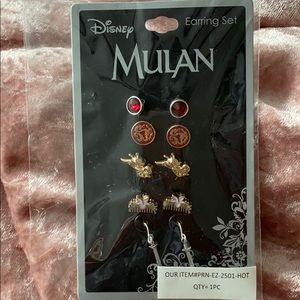 Disney Mulan Earring Set
